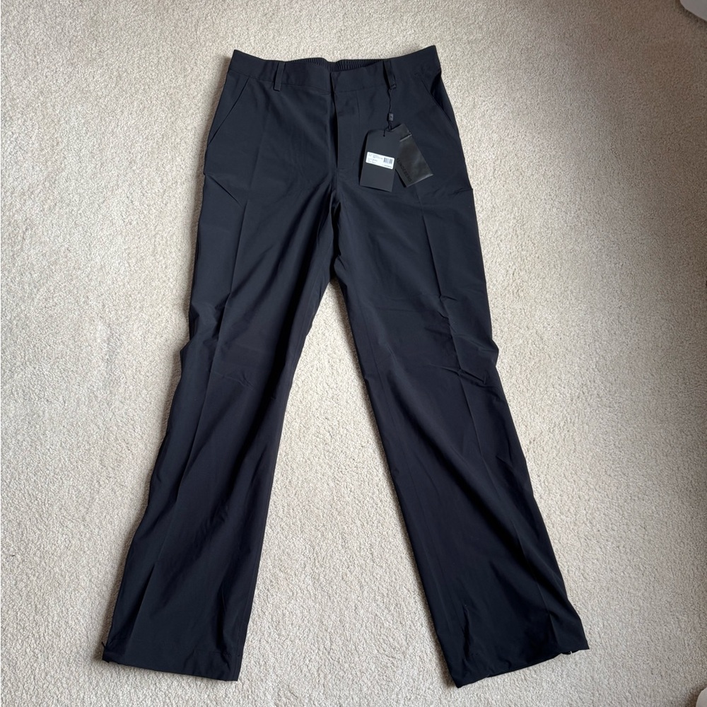 J. Lindeberg Evertine Golf Rain Pant Black New NWT - Medium Long